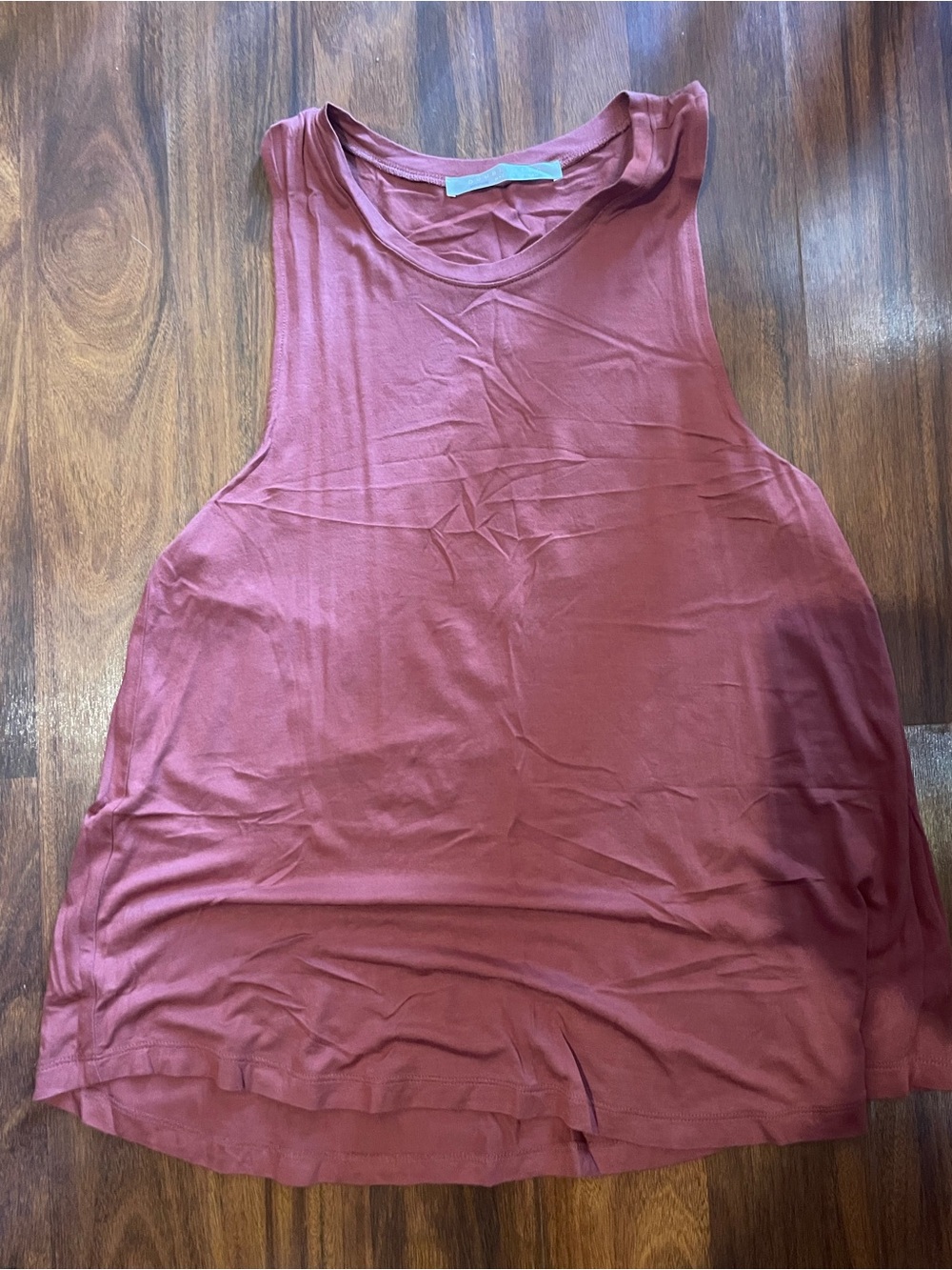 Double Zero Women’s Sleeveless Tank Top - Dusty Rose / Mustard ▶️BUNDLE 5/$15◀️